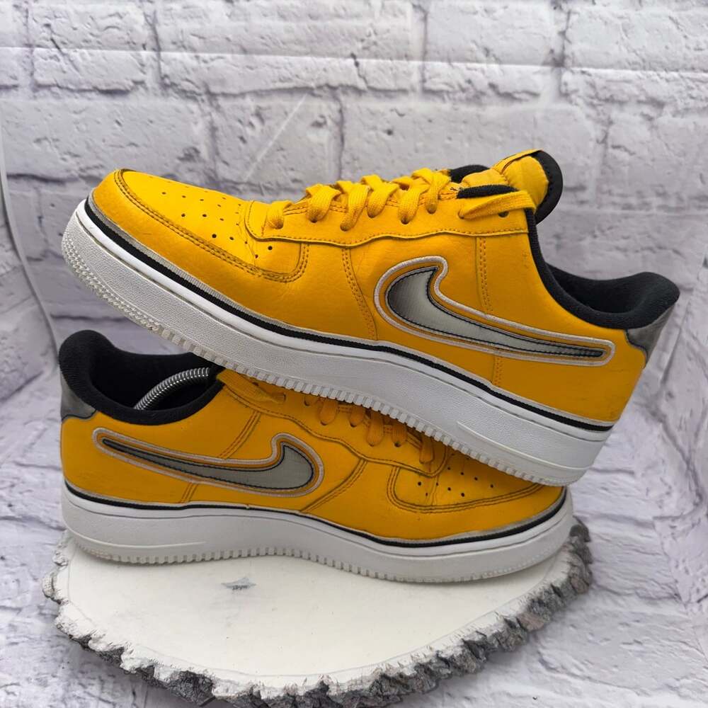 Nike Air Force 1 x NBA 07 Sport LA Lakers Shoe BV1168-700 Men Size 12 - Picture 9 of 12